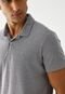 Camisa Polo Reserva Reta Piquet Binado Cinza - Marca Reserva