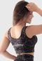 Kit com 02 Tops Fitness Sublimado Feminino - Marca Click Mais Bonita