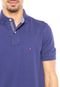 Camisa Polo Tommy Hilfiger Regular Bordado Azul - Marca Tommy Hilfiger