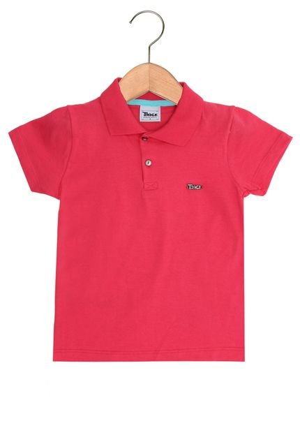 Camisa Polo Trick Menino Vermelho - Marca Trick