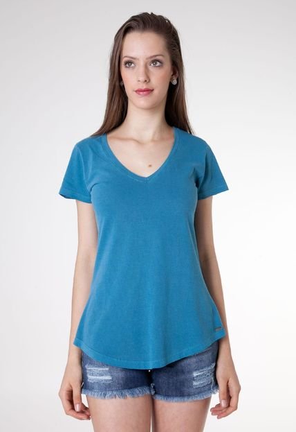 Camiseta Shop 126 Basic Azul - Marca Shop 126