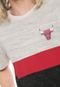 Camiseta NBA Chicago Bulls Vermelha/Preta - Marca NBA