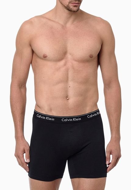 Cueca Calvin Klein Underwear Boxer Modern Cotton MAS1828 0987/0 Preta - Marca Calvin Klein Underwear
