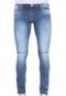 Calça Jeans Guess Skinny Rasgos Azul - Marca Guess