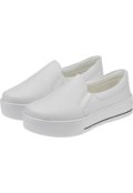 Tênis Lumiss Slip On Iate Sintético Branco - Marca Amorelle