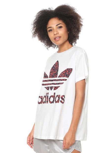 Camiseta adidas Originals Trefoil Branca - Marca adidas Originals