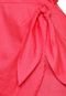 Vestido Cantão Curto Alças Rosa - Marca Cantão