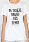 Camiseta Colcci Brilho Branca - Marca Colcci