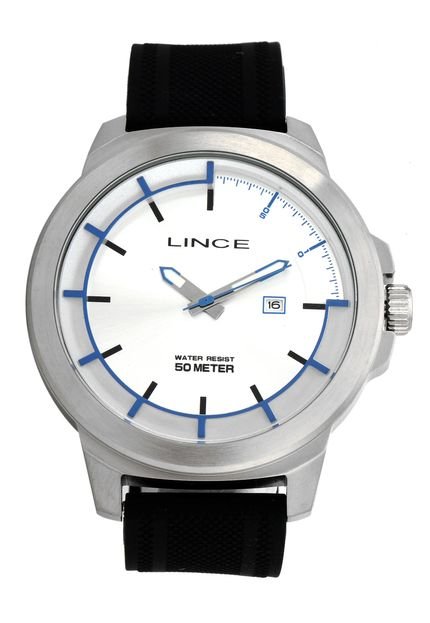 Relógio Lince MRPH054S-S1PX Prata/Preto - Marca Lince
