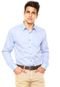 Camisa Richards Slim Azul - Marca Richards