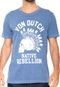 Camiseta Von Dutch  Native Rebellion Azul - Marca Von Dutch 