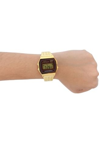 Relógio Casio Feminino A159WGEA5DF Dourado
