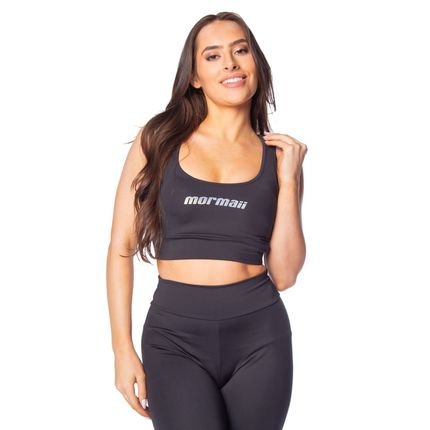 Top Feminino Mormaii Nadador Preto - Marca Mormaii