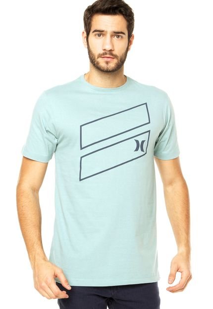 Camiseta Hurley Icon Slash 4 Azul - Marca Hurley