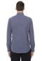 Camisa Calvin Klein Slim Listada Azul - Marca Calvin Klein