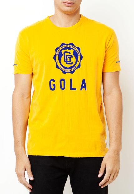 Camiseta Gola Brand Amarela - Marca Gola