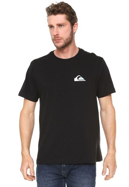 Camiseta Quiksilver Logo Preta - Marca Quiksilver