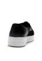 Slip On Couro Usaflex Perfuros Preto - Marca Usaflex