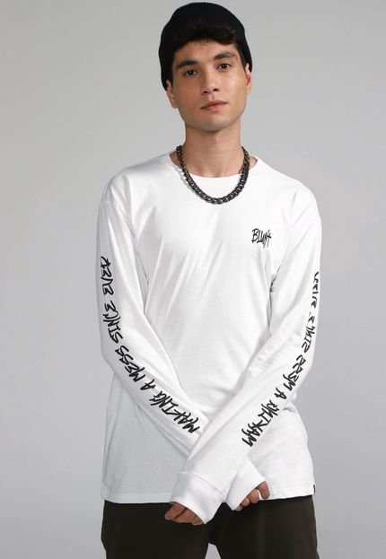 Camiseta Blunt Letters Branca - Marca Blunt