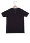 Camiseta Calvin Klein Kids Infantil Geométrica Preta - Marca Calvin Klein Kids