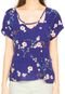 Blusa Tantan Floral Azul - Marca Tantan