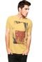 Camiseta Manga Curta Calvin Klein Jeans Estampada Amarela - Marca Calvin Klein Jeans