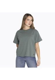 Polera M/C T-Shirt Short Sleeve Verde Mujer Merrell