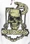 Camiseta Pretorian Snake Skull Branca - Marca Pretorian