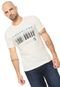Camiseta Timberland Morse Code Off-White - Marca Timberland
