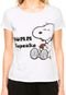 Camiseta Manga Curta FiveBlu Snoopy Branca - Marca FiveBlu