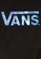 Camiseta Vans Classic Logo Fill Dark Sto Preta - Marca Vans