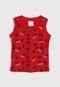 Regata Malwee Kids Infantil Full Print Vermelha - Marca Malwee Kids