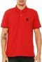Camisa Polo Osklen Reta Brasão Vermelha - Marca Osklen