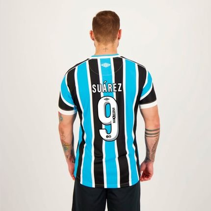 Camisa Umbro Grêmio I 2023 Suárez 9 - Marca Umbro