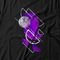 Camiseta Feminina Purple Circle - Preto - Marca Studio Geek 