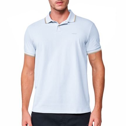 Camisa Polo Colcci 2 Lines Pr25 Branco Masculino - Marca Colcci