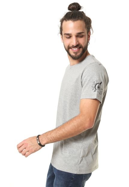 Camiseta Colcci Slim Cinza - Marca Colcci