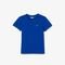 Camiseta Lacoste em jérsei de algodão liso Azul - Marca Lacoste