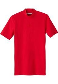 Camiseta Slim Con Cuello Perkins Rojo Calvin Klein