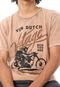 Camiseta Von Dutch Vintage Speedmaster Caramelo - Marca Von Dutch 