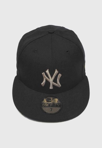 Boné New Era 5950 Gob New York Yankees Preto - Marca New Era