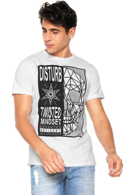 Camiseta Juice It Manga Curta Twisted Mindset Branca - Marca Juice It