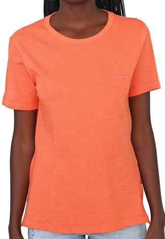 Camiseta Calvin Klein Lisa Laranja