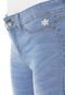 Calça Jeans Desigual Skinny Estonada Azul - Marca Desigual