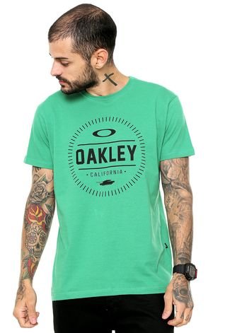 Camiseta Oakley Tank Panel Elipse Te Verde
