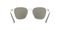 Óculos de Sol Prada Retangular PR 54TS Feminino Prata - Marca Prada
