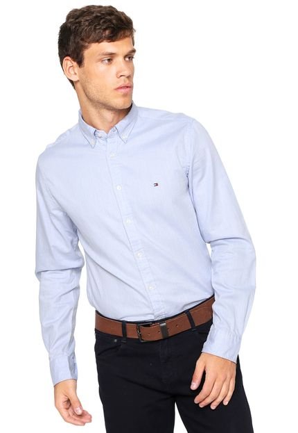 Camisa Tommy Hilfiger New York Azul - Marca Tommy Hilfiger