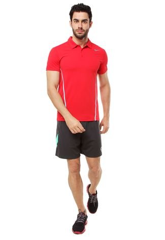 Camisa Polo Nike Sphere University Vermelha