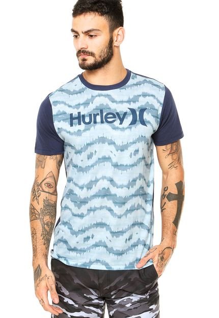 Camiseta Hurley Especial Twist Tee Azul - Marca Hurley