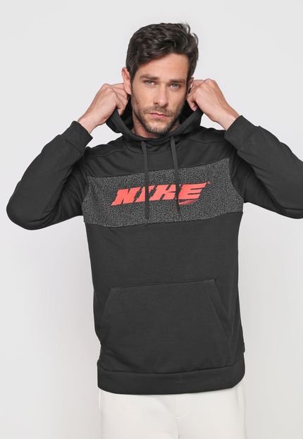 Blusa de Moletom Fechada Nike Dry Hd Po Flc Sc Energy Preto - Marca Nike